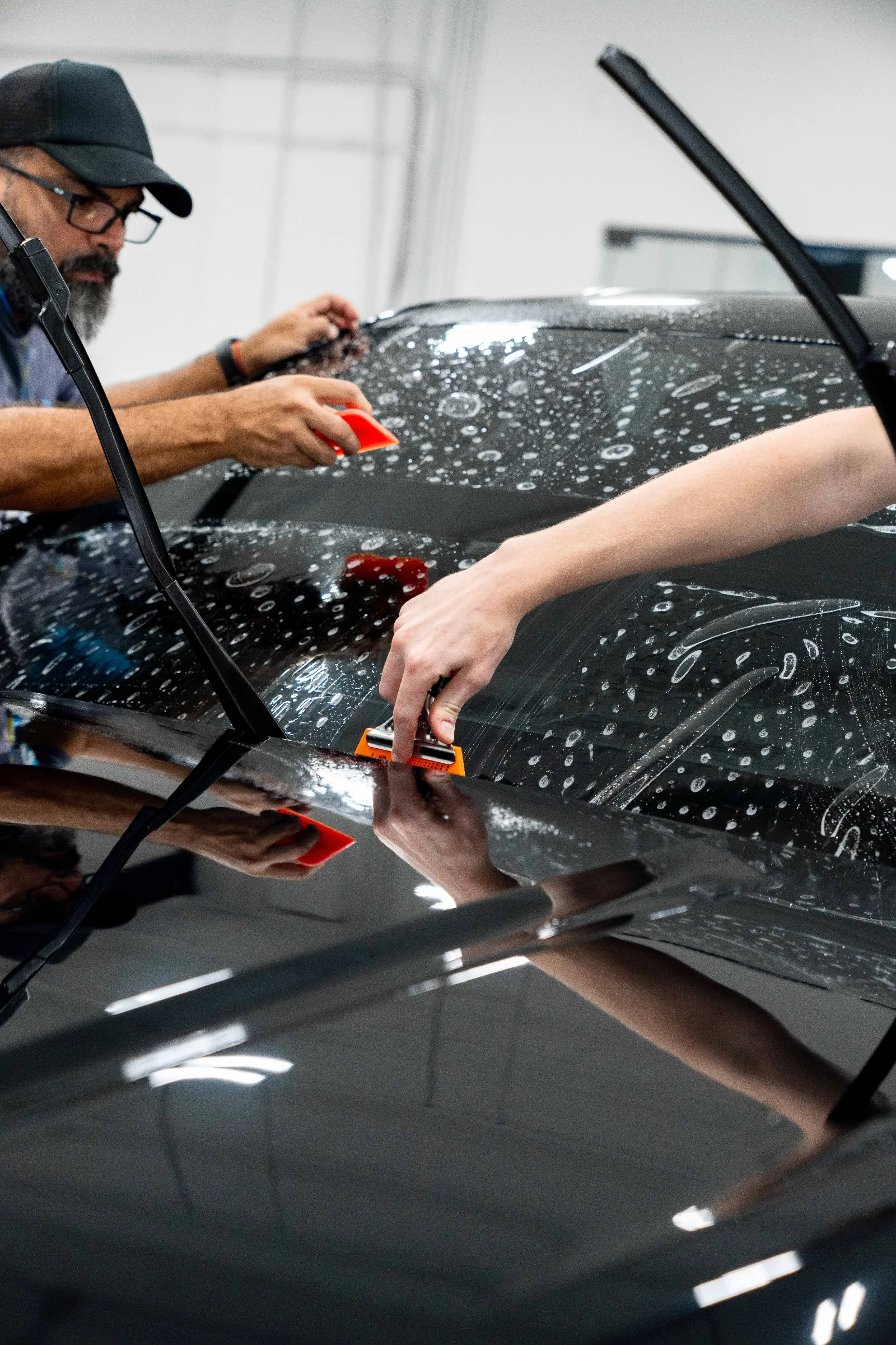 Porsche Windshield Protection Film